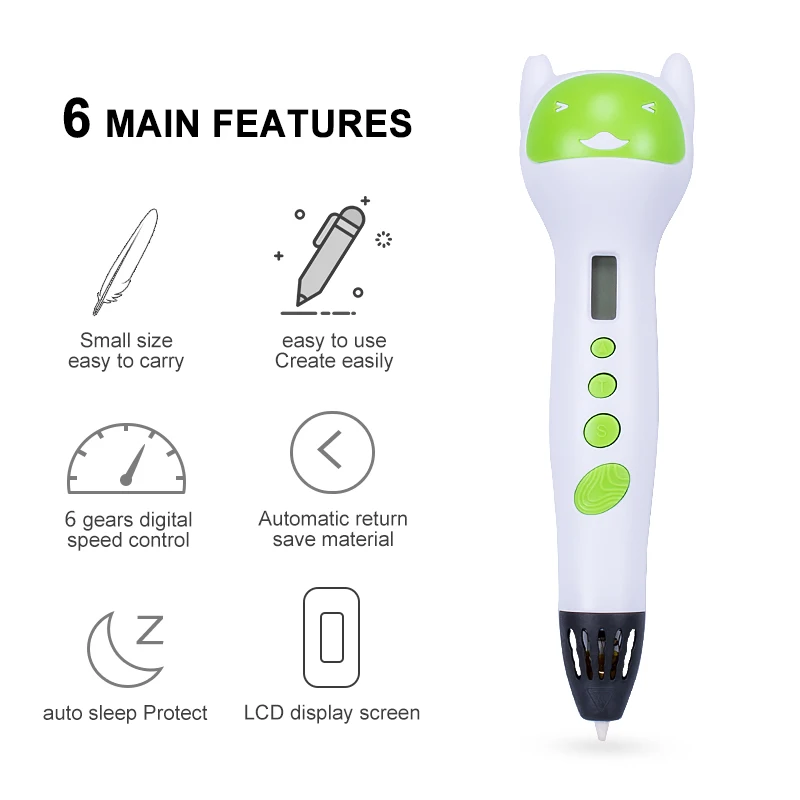 2020 Great Sales Kid toy gift mini 3d printing drawing printer pen