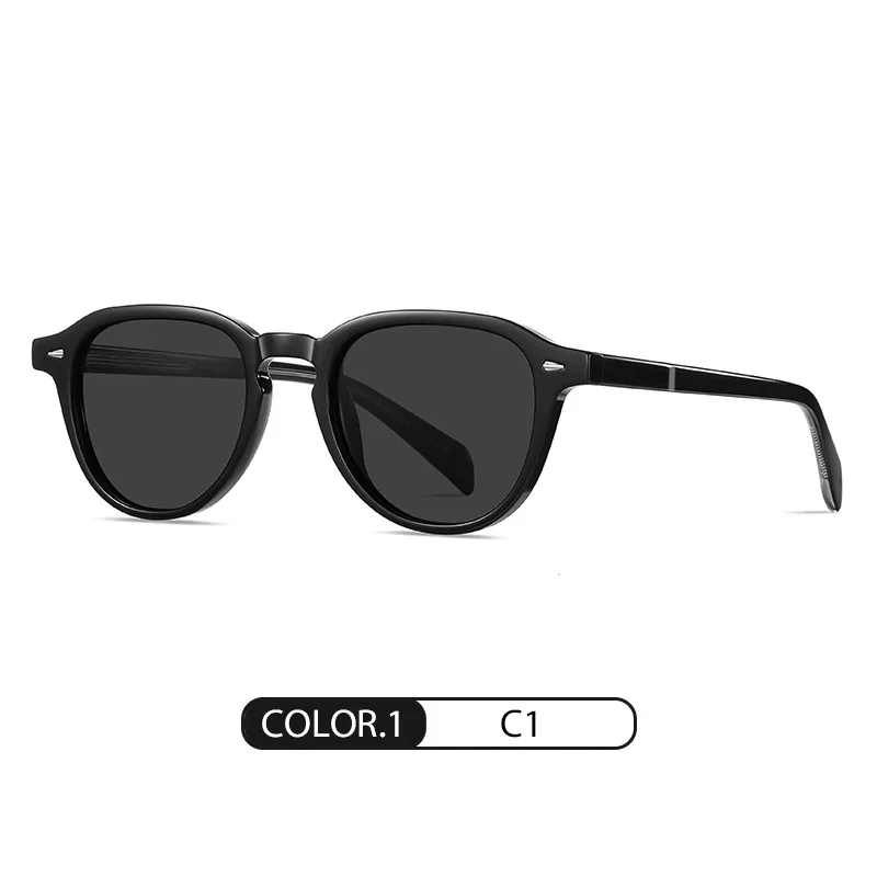 Wholesale customization Italian design polarized shades premium luxury acetate sunglasses unisex