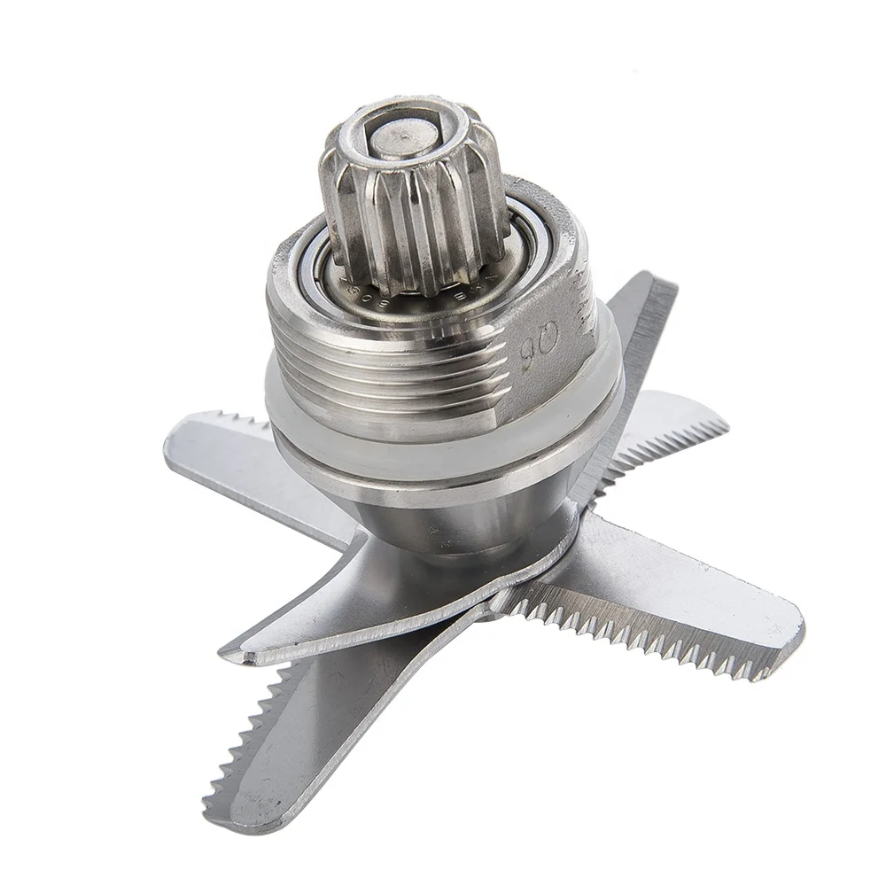 Ideamay Strong Stainless Steel 304 Blender 6 Blade for Big Ice Smoothie