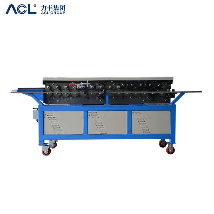 ACL HVAC Factory price steel TDC flange forming making machine duct flange machine