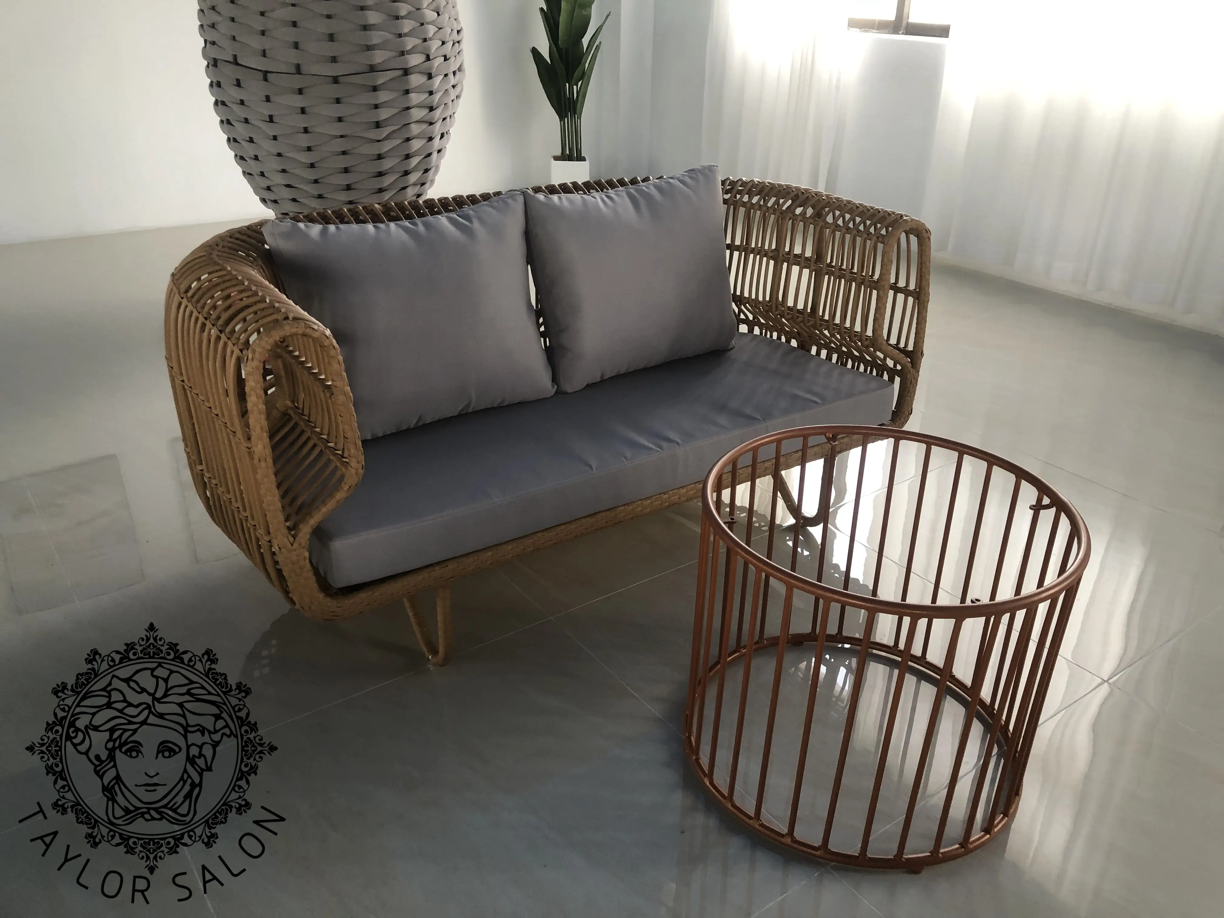 Factory hot selling outdoor terrace hotel garden villa courtyard leisure outdoor furniture