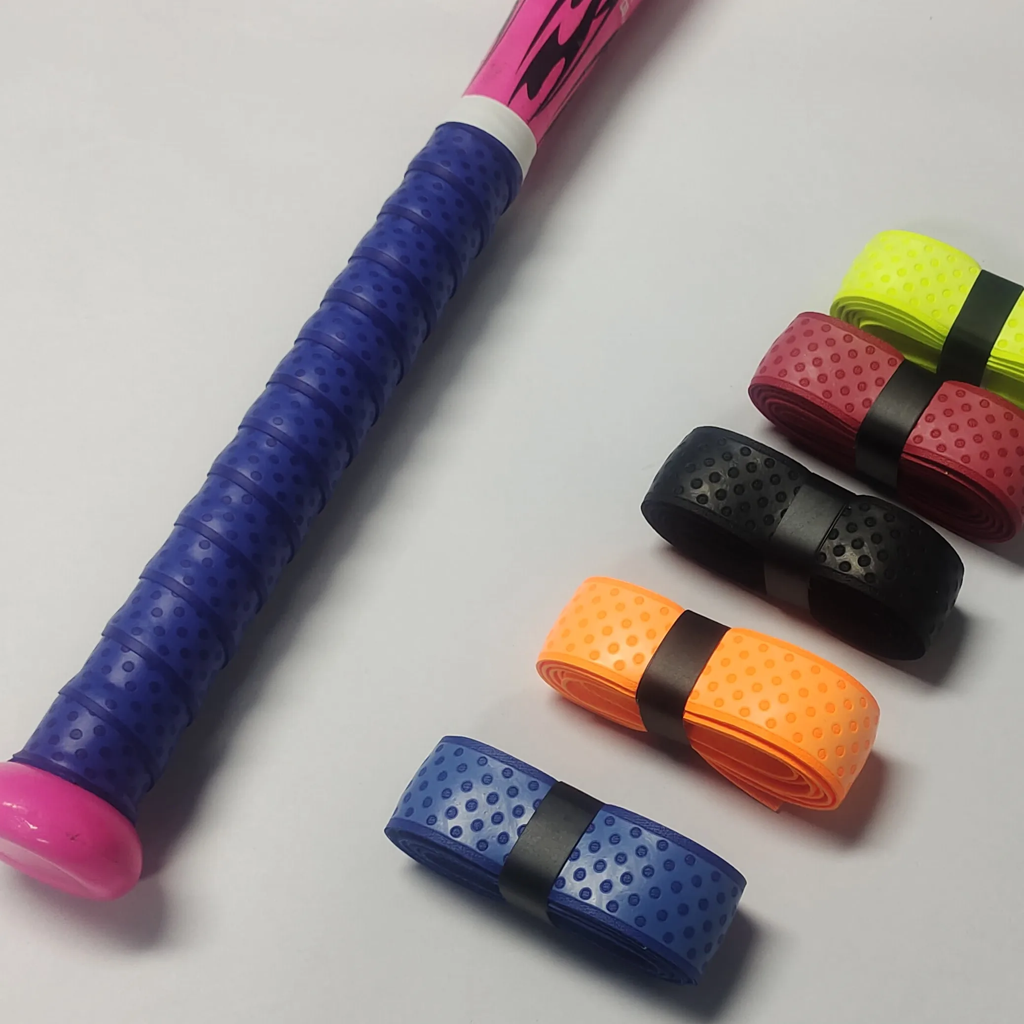 YumuQ PU Anti Slip Self Adhesive Tennis, Badminton Racket Overgrips / Grips Tapes for Pickleball Paddle