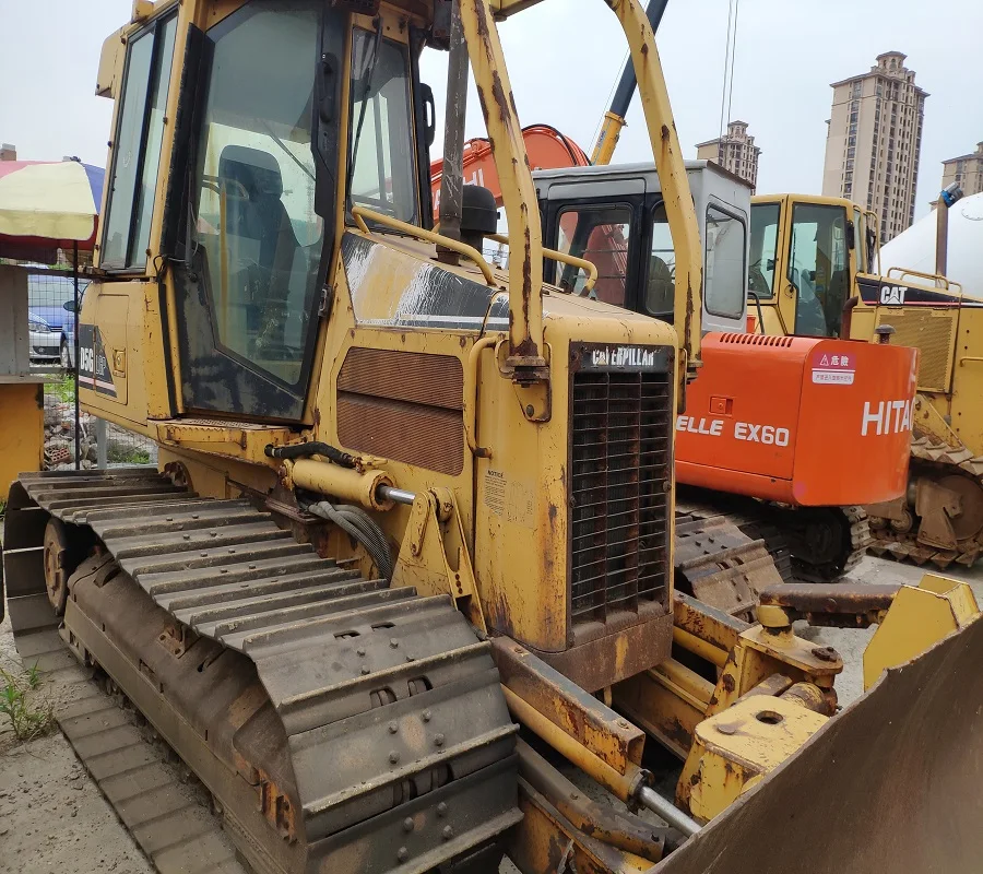 Б/у бульдозер CAT D5G для продажи оригинальный в хорошем состоянии с рычагом/cat d5g d6g d7g