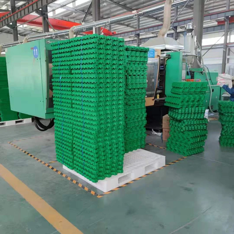 Black permeable plastic grass pavers / Grass Protection Grid for parking lots