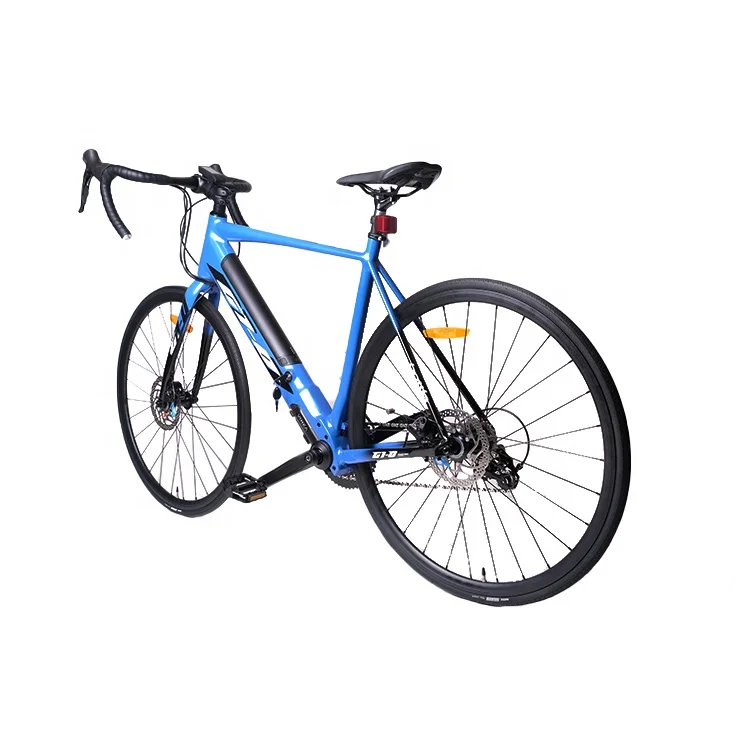 Factory sale aluminum alloy e cycle road ebike 700C fat tire city road electric bicycle