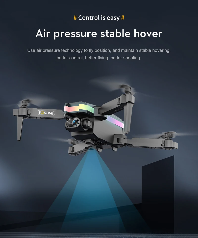 2022 Новый мини-Дрон XT8 с двойной камерой Hd 4k WIFI FPV фиксированная высота бесщеточный двигатель Радиоуправляемый квадрокоптер Вертолет Подарки