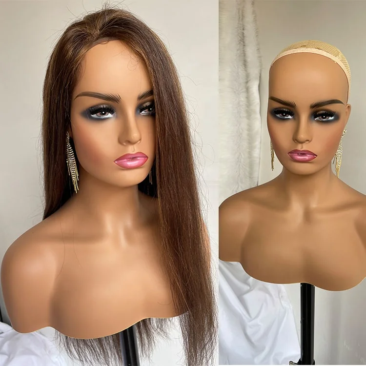 gold mannequin head wig display mannequin head mannequin head human hair