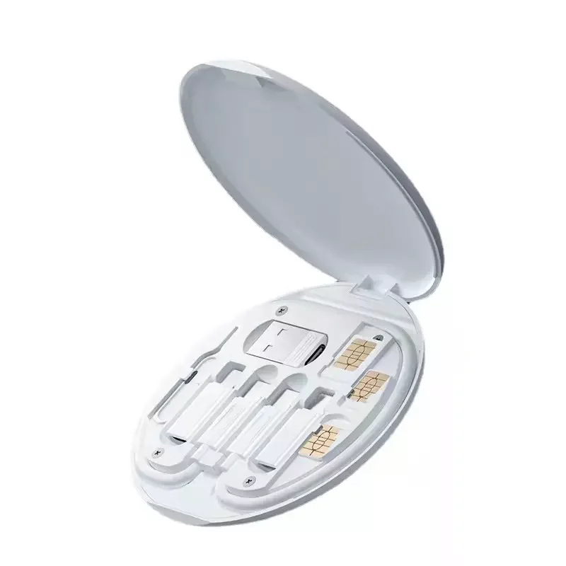 Mini Digital Gadgets Storage Box 60W Waterproof Universal Smart Adapter Combination Set for Outdoor Travel Cable Battery Charger