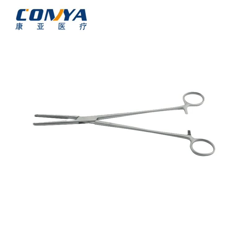 Gynecological instruments reusable  hemostatic curved forceps gynecology surgery instrumental kit