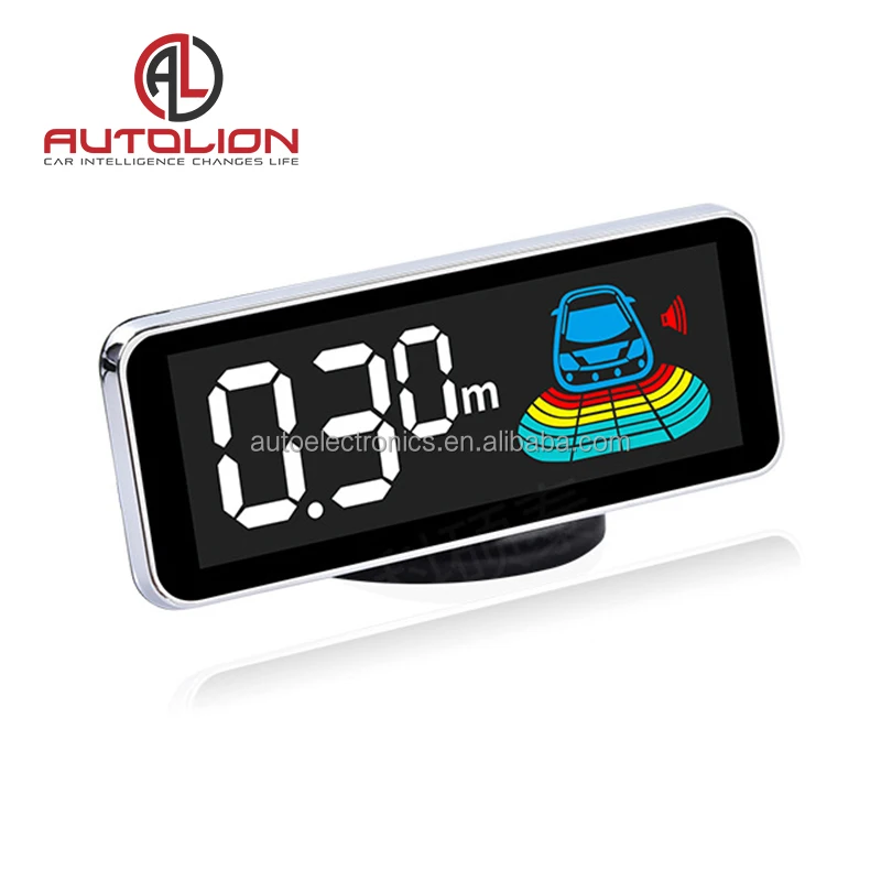 Manufacture china ultrasonic LCD display car reversing radar parking sensor system