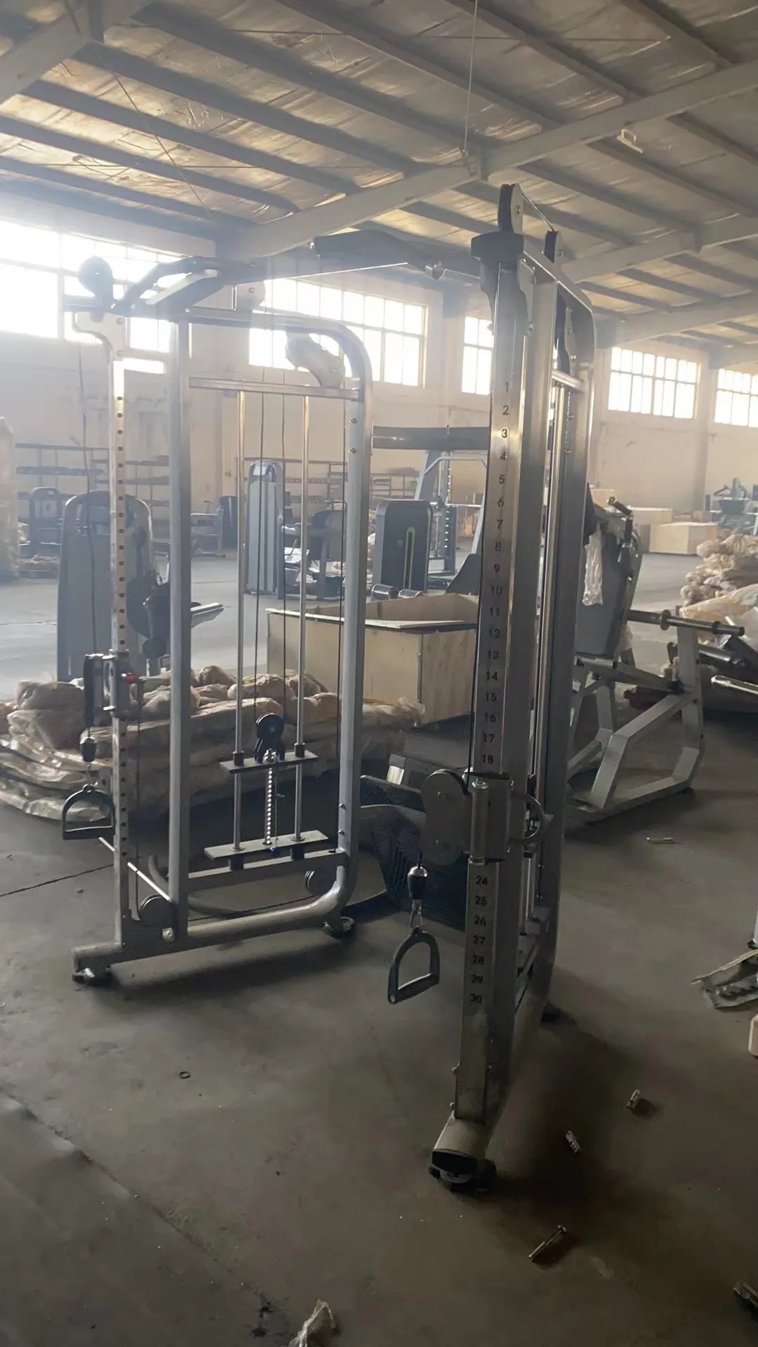 Hot Sale High Quality Fitness Machine Dual Adjustable Pulley Console dual cable-cross multi functional trainer machine