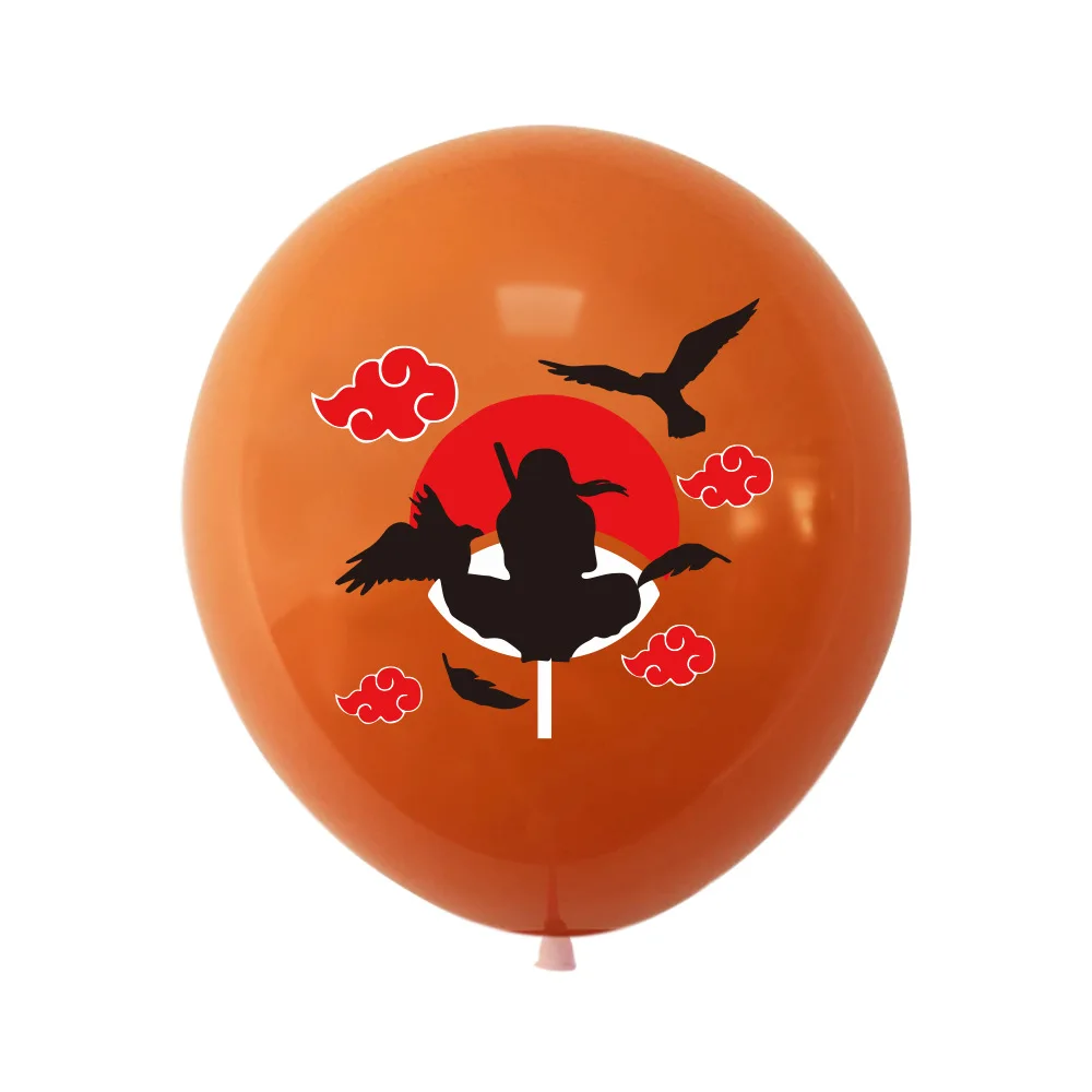 
 S423 Anime Party Supplies Pack 12 inches naruto printing latex balloon for Naruto party supplies  