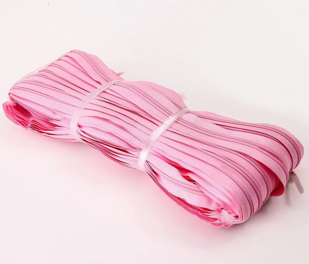 High Quality Long Chain Nylon Zipper 3# 5# 8# 10# Zipper