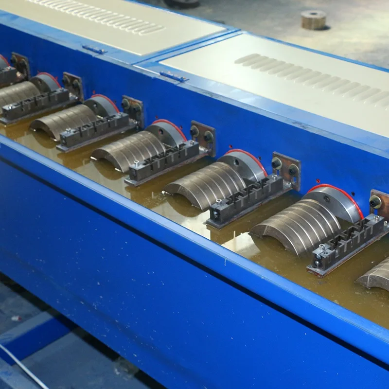 China Automatic Stainless Steel Scrubber Scourer pad Making Machine for spiral scourer