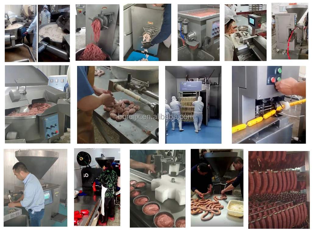 Electric meat bowl cutter