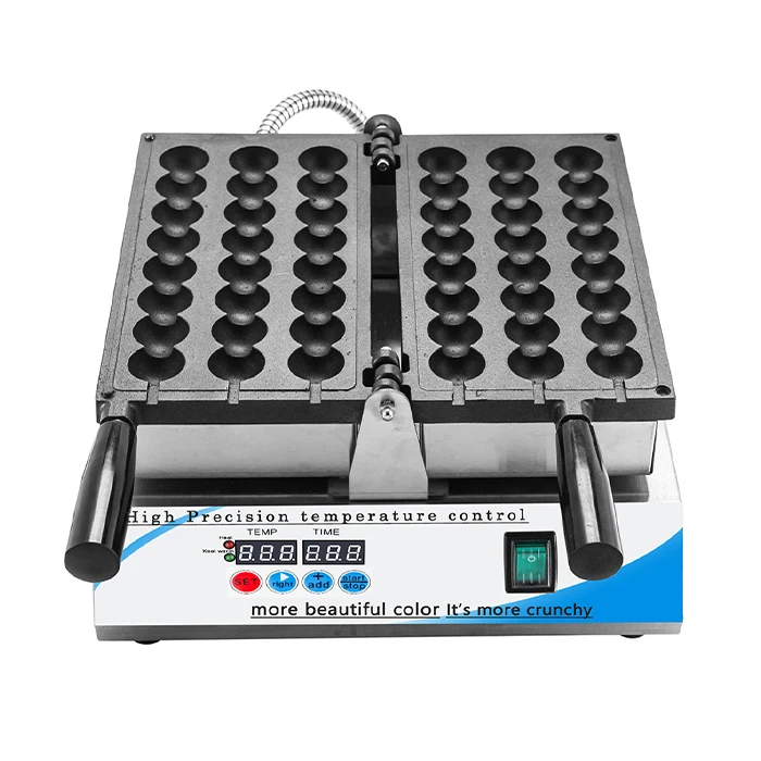 Customized Commercial Japanese round Bubble Skewer Waffle Stick Machine Takoyaki Maker Easy-to-Operate Motor Home Snacks Foods