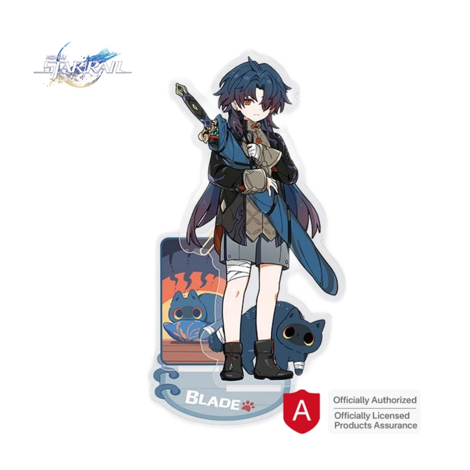 Officially Licensed Honkai:Star Rail Blade Anime Acrylic Stand Genuine Product Honkai Star Rail Small Acrylic Figure Anime Stand