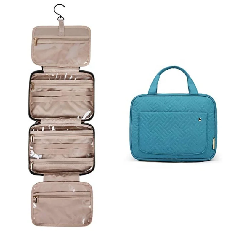 Лидер продаж модная женская сумка с подвесным крючком переносная косметичка для косметики водостойкая