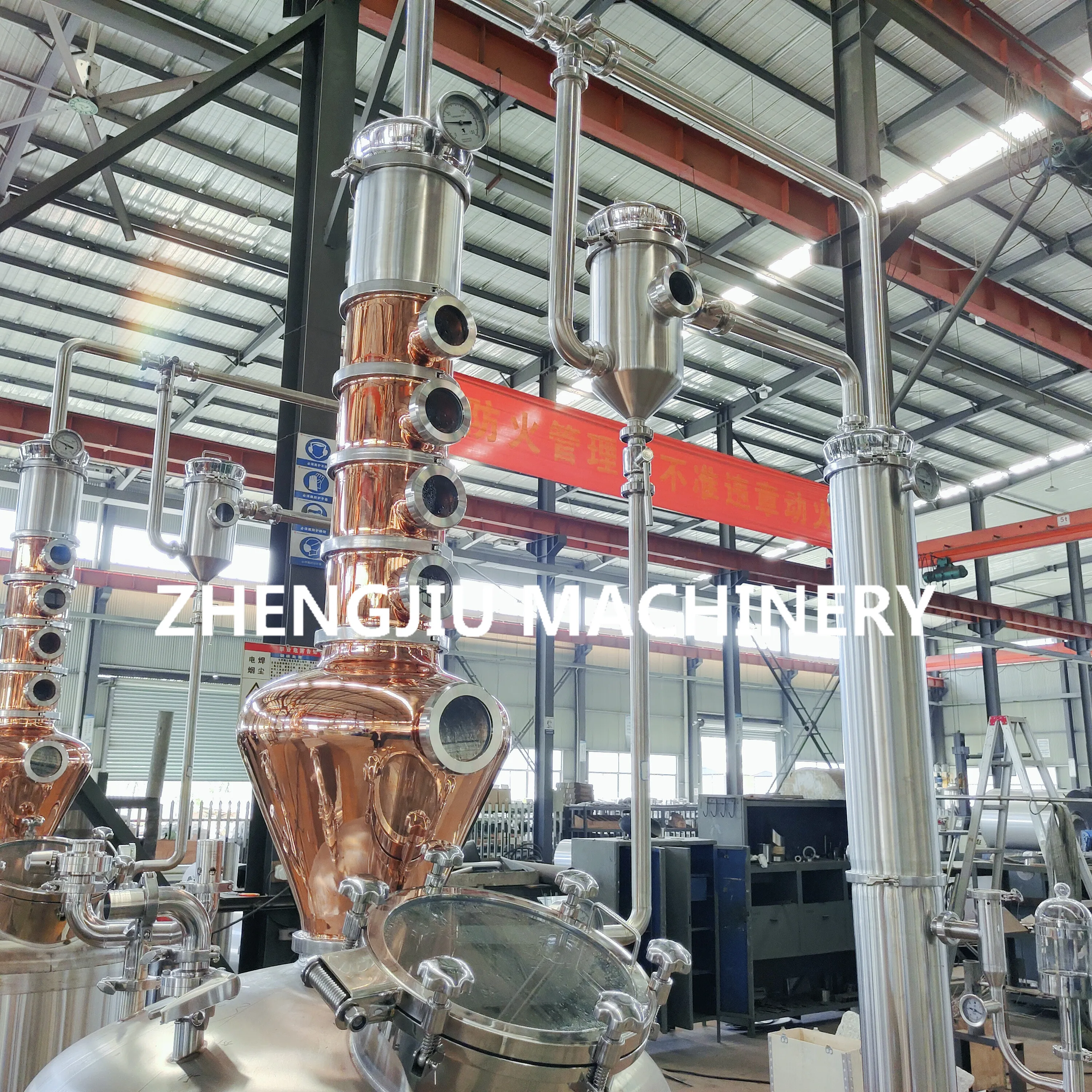 500 liter New Craft 200gallon copper distillation equipment rum brandy vodka whisky distillery alcohol still