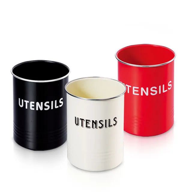 Metal Utensils Tools Holder Spoon Holder silicone Kitchen cooking Utensils set