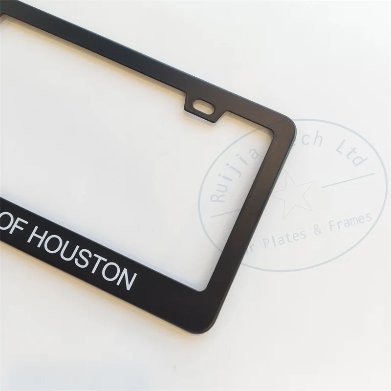 Aluminum license plate frame sublimation blanks Japan-Made with Welding Bending Cuttingfor european license plate frame camera