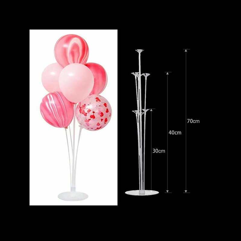 Plastic for Wedding Decoration Balloon Accessories Base Floating Table Support Holder Cup Stick Stand