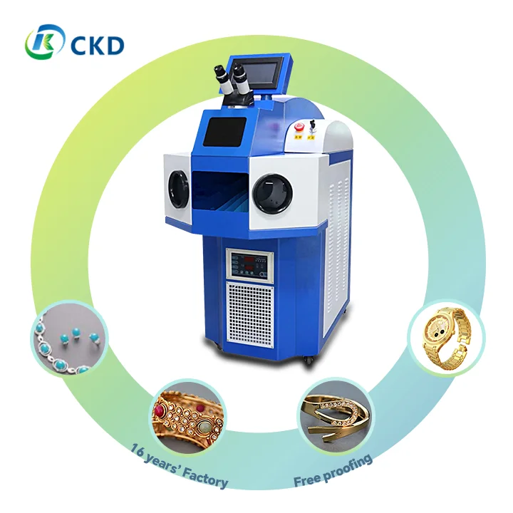 CKD 2024 Laser Welding System with Enhanced Cooling for Precision Jewelry