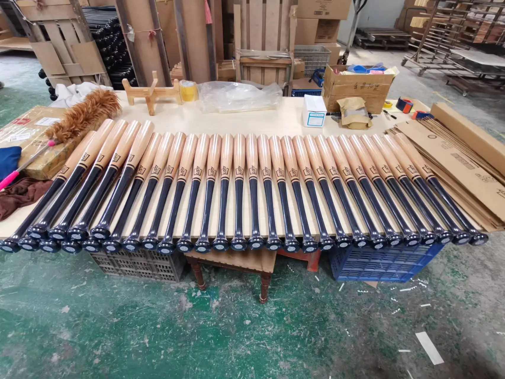 Listy Duosun Wholesale Solid Wood Baseball Bat