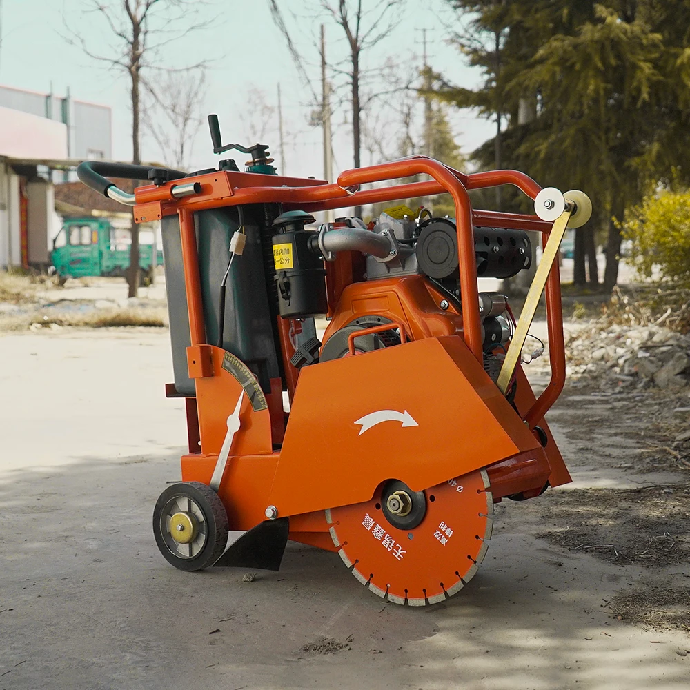 Factory Outlet floor road saw Handheld Asphalt road cutting machine
