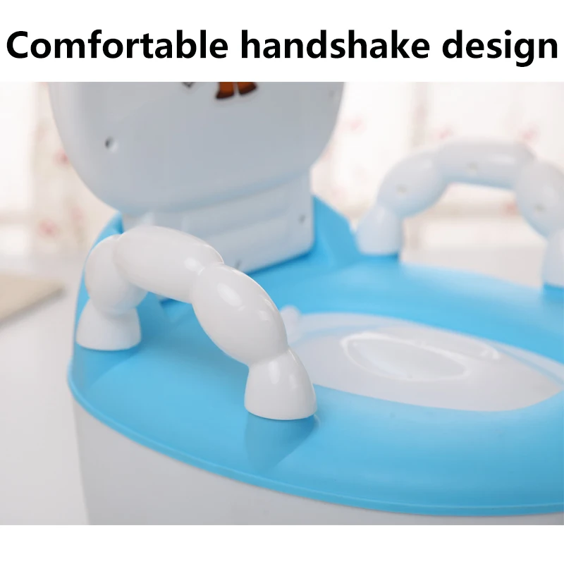 AliGan-Baby toddler potty training toilet seat cartoon easy to clean with lid and removable container non-slip suction cups
