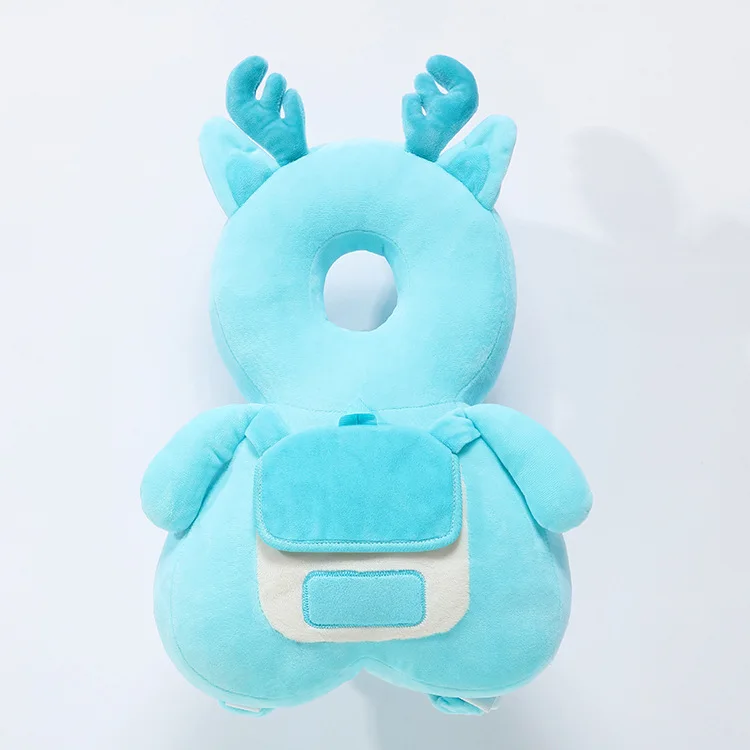 Cute Plush Bunny Head Nursing Anti Fall Protective Baby Support Pillow