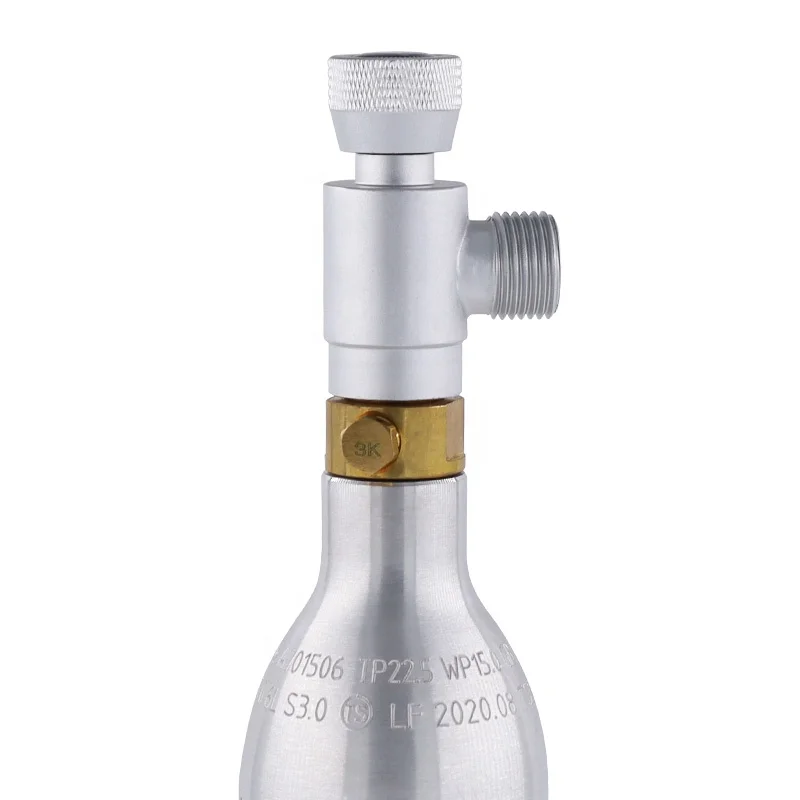 New One Body W21.8-14 CGA320 Thread Soda ASA Adapter for Soda Maker Cylinder Refill Gas Adapter Part
