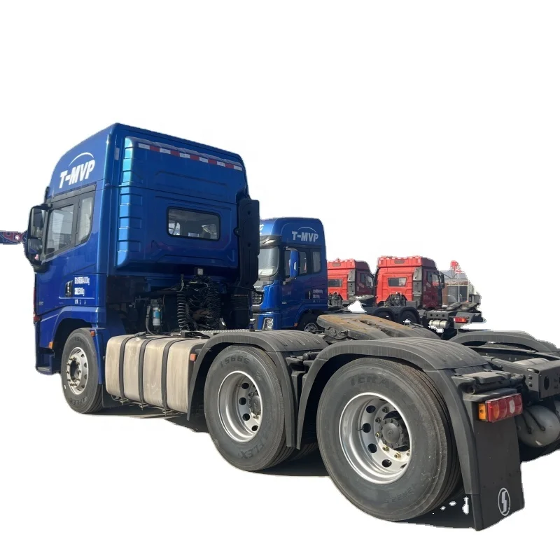 SHACMAN Second Hand LNG440hp 6*4 тягачи б/у дизельный самосвал со стандартом евро 6