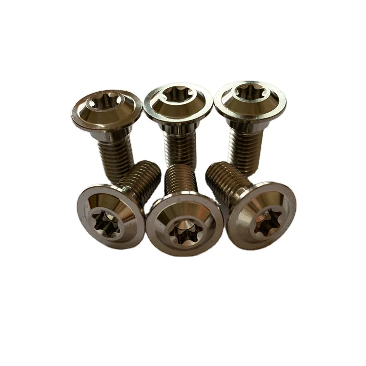 Titanium Alloy Bolt Aluminum Baoji Bolts Titanium Ti Wheel Stud Bolts Ti64-1