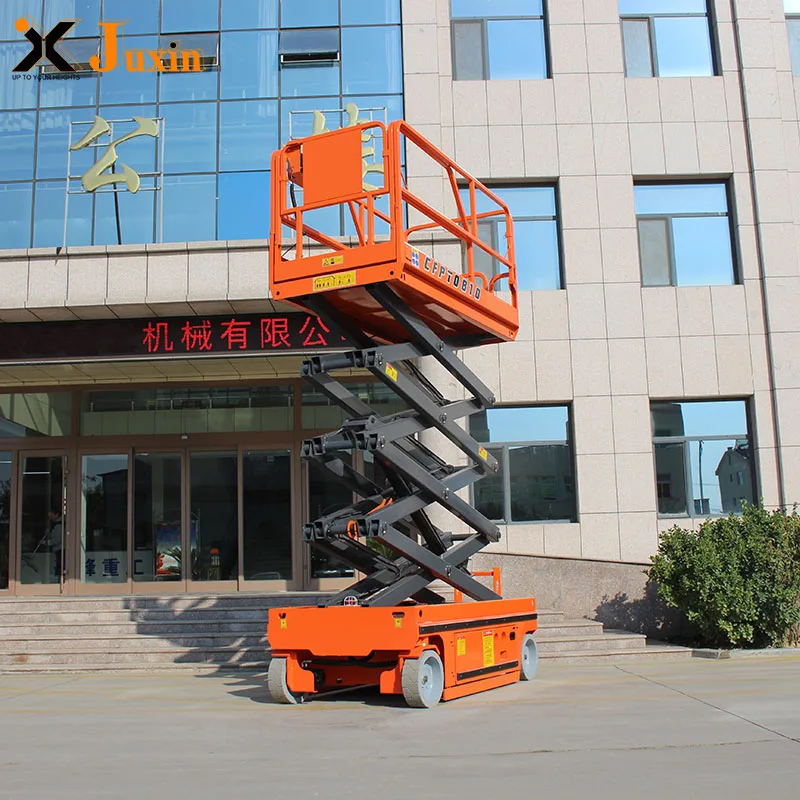 Self Propelled Hydraulic Trolley Lift 500kg electric scissor lift platform 200kg lifting table price