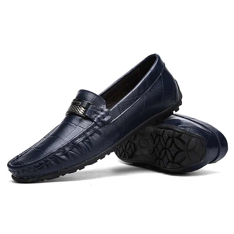 Мужская обувь; Повседневные мужские лоферы из натуральной кожи; Мокасины ручной работы; Слипоны; Водонепроницаемые мокасины; Классическая обувь; Chaussure Homme; Размеры 38-48; BTMOTTZ