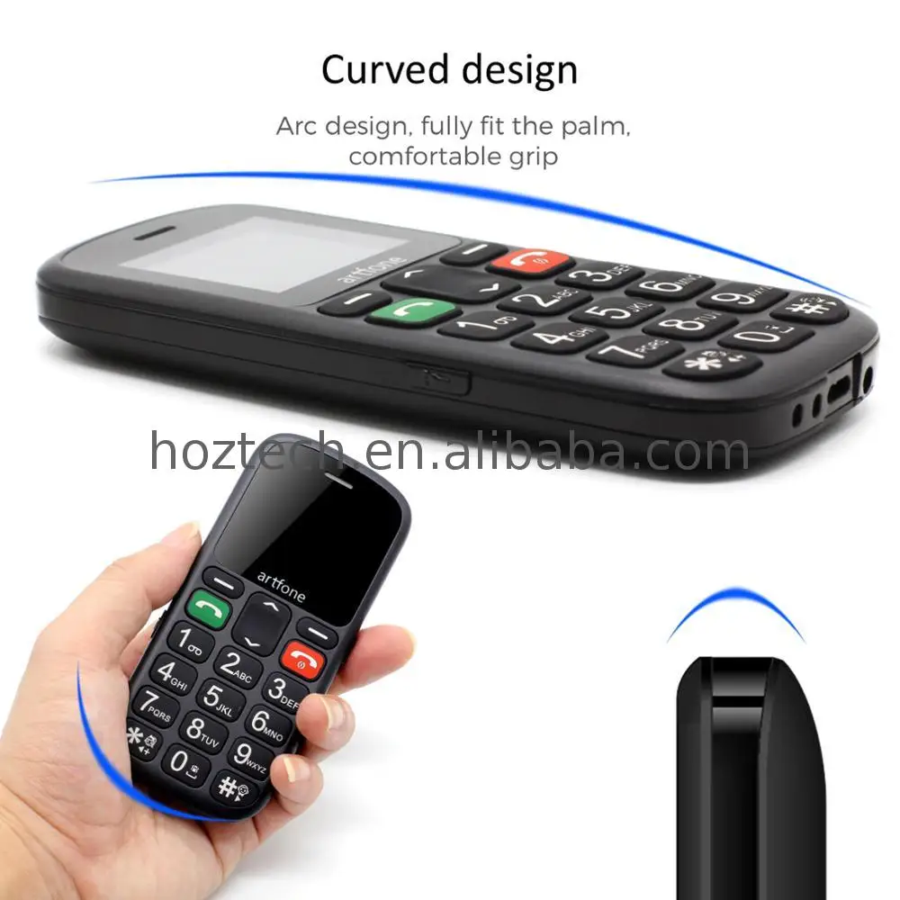 2G Senior Phone for elderly people CS181 MTK Dual SIM card Featurepone big font big speaker long standby