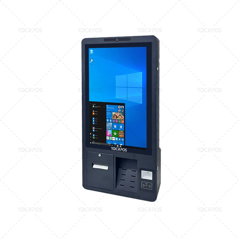 16 22 24 27 32 Inch Self Service Pos System With Payment Kiosk Order Machine For Restaurant