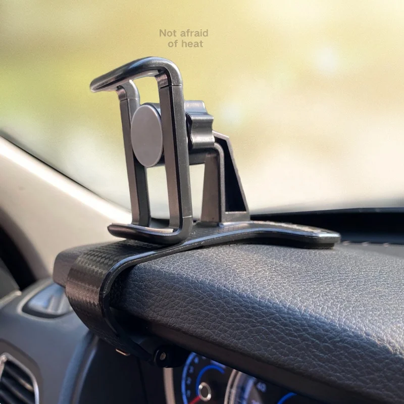 360 Degree Adjustable universal car phone clip Dashboard holder for Phone