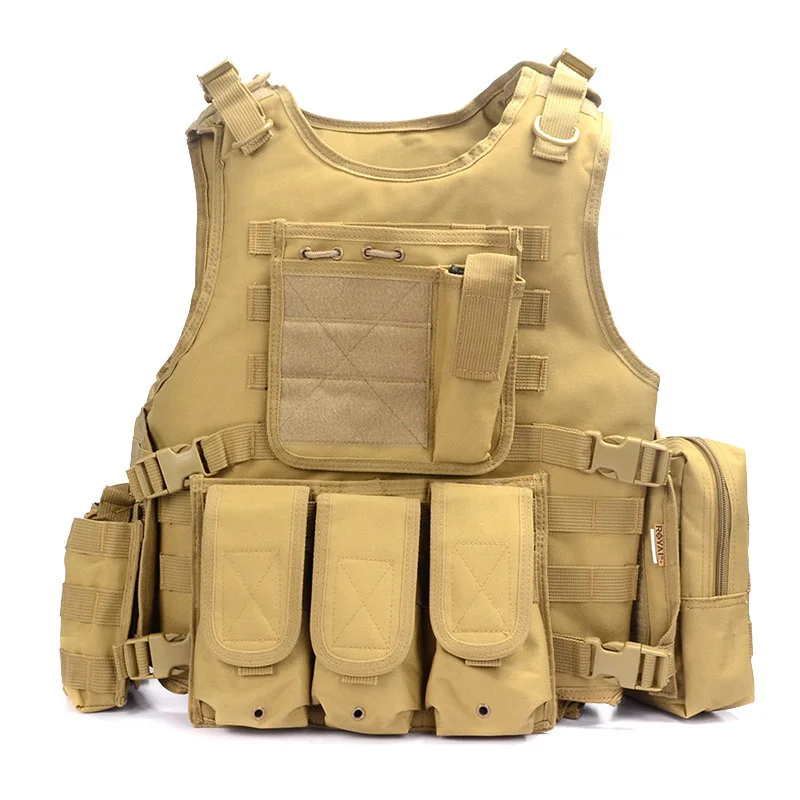 Adjustable Safety Defense Tactical Vest Outdoor Equipment Hunting Personal Protection Custom Tailored Safety Clothing