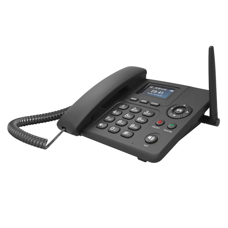 4G Volte Gsm Fixed Wireless Phone Cordless Desktop Telephone with 1 or 2 SIM Slot and Wifi