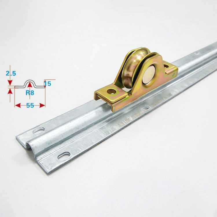 Sliding Gate Floor Wheel Track Slide Gate Track Rail And Wheel For Door