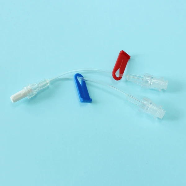 Needle free Connector with Extension Tube