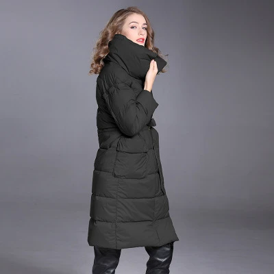 Ladies Female Detachable Comfy Puff Fashionable Down Jacket