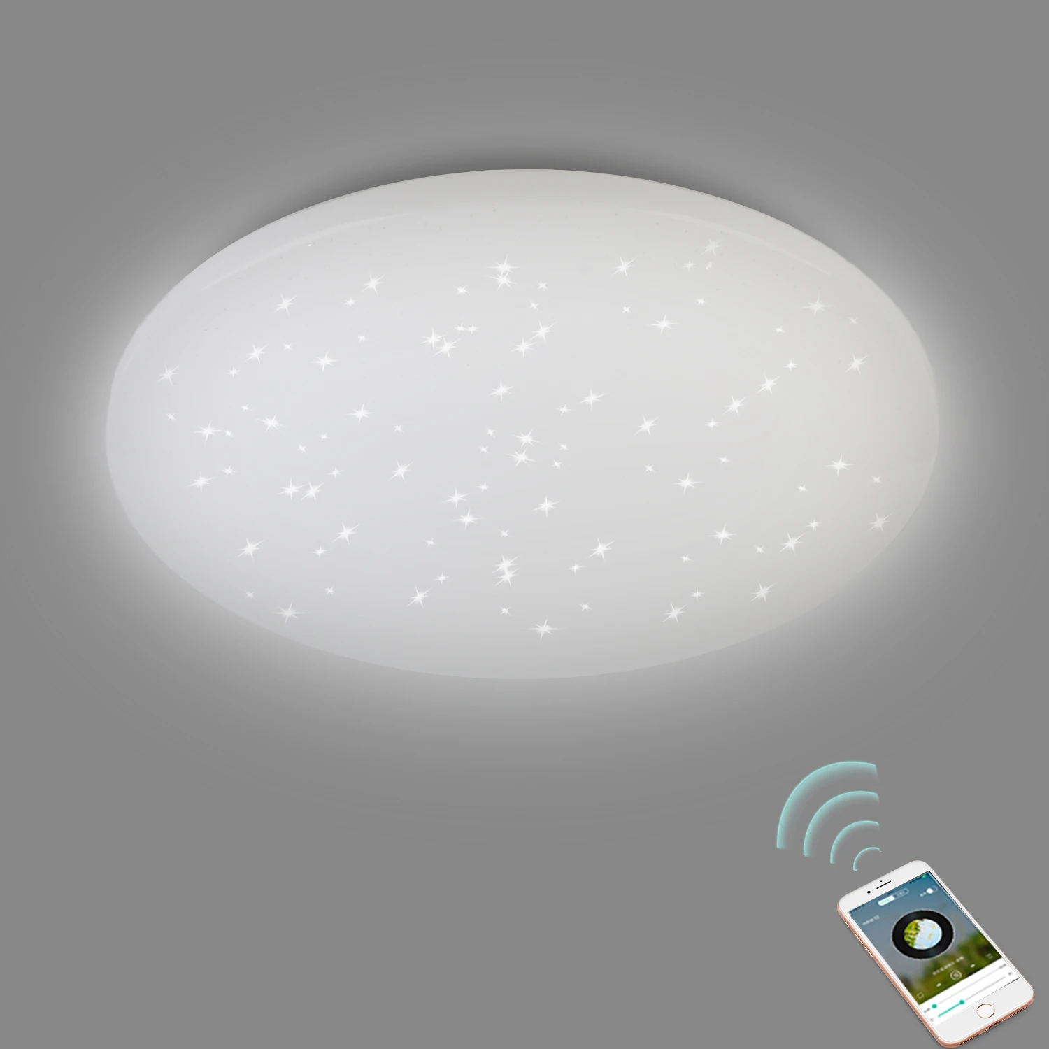 Clearance Price Modern Design Living Room D270mm Tuya Smart Led Ceiling Lights Ceil lighting Fixtures With RGB For Bedroom