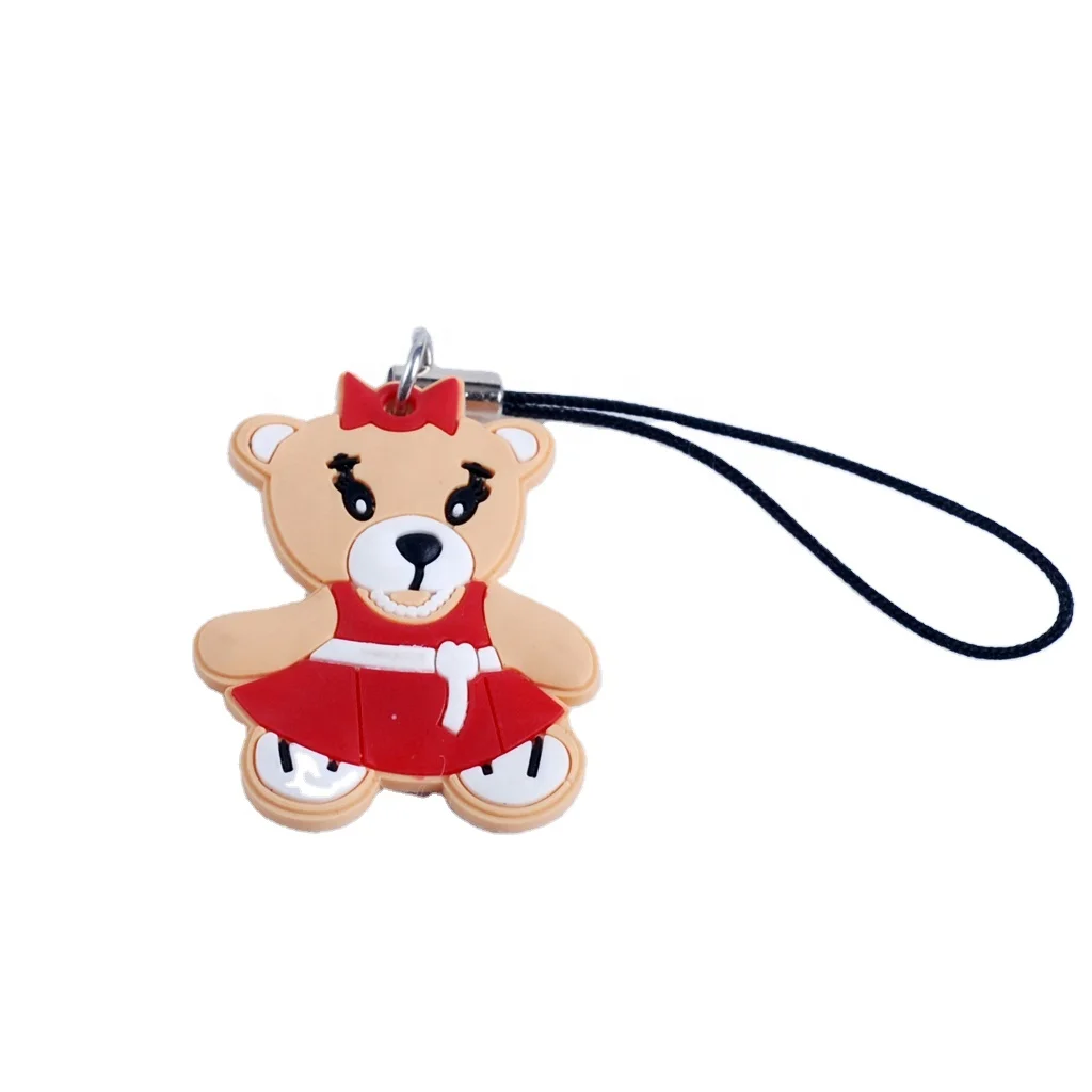 Customized Keychain  Soft Pvc Keyring Cute Rubber PVC Key Chain   JN30007 8