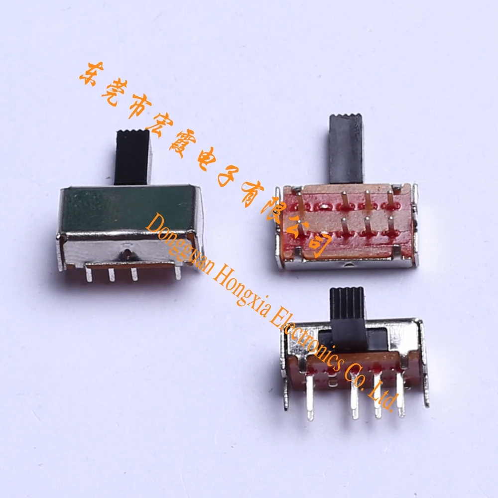 
3 Pin мини весна ползунковый Переключатель SS23D07 2P3T раздвижные переключатели 