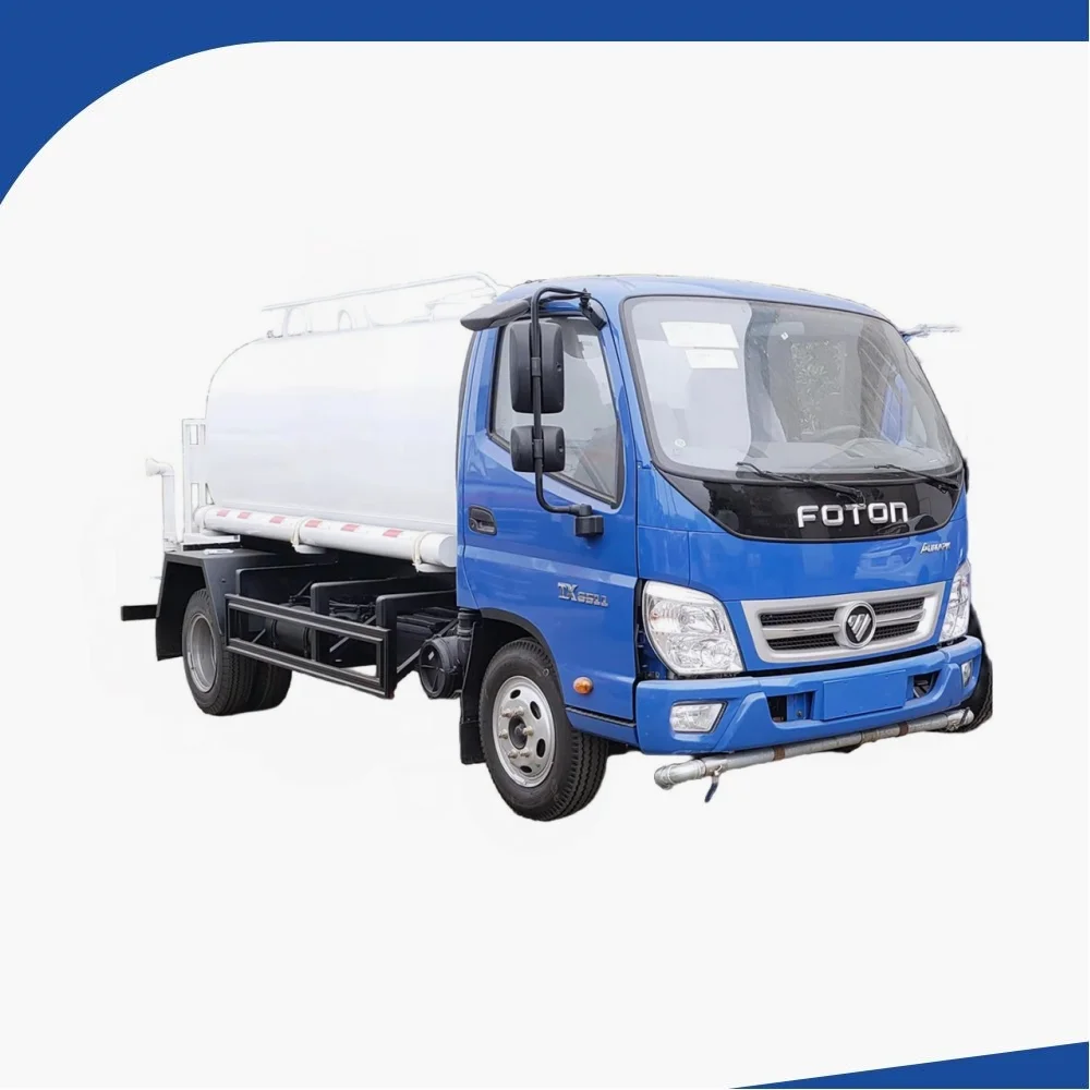 Hot Sale Foton Small 5000 Liters 4x2 Water Tanker Used Truck For Sale