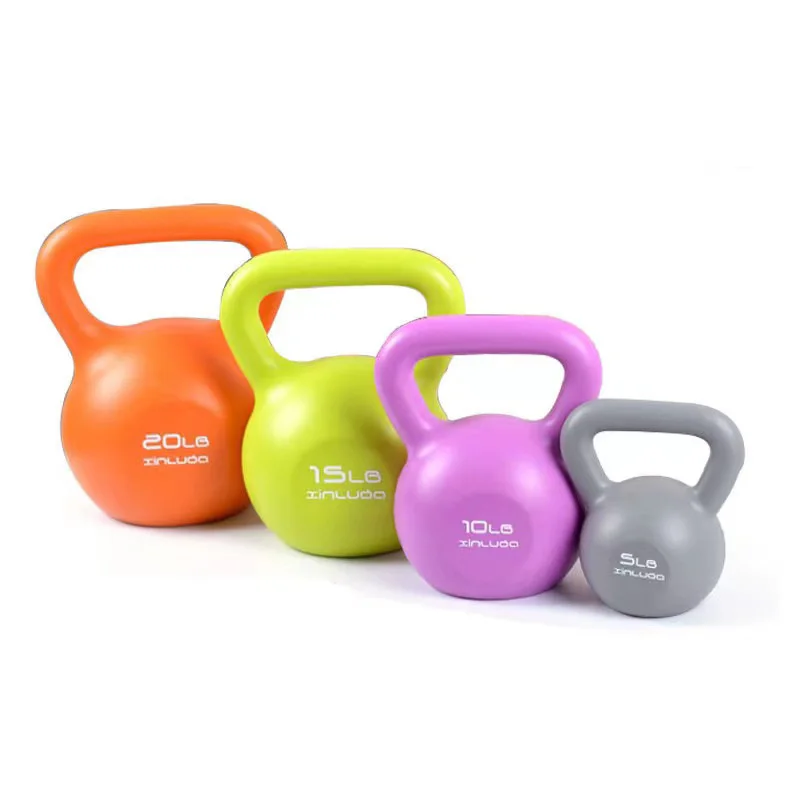 Hot selling customized cement kettlebell comfortable fitness sports equipment low price