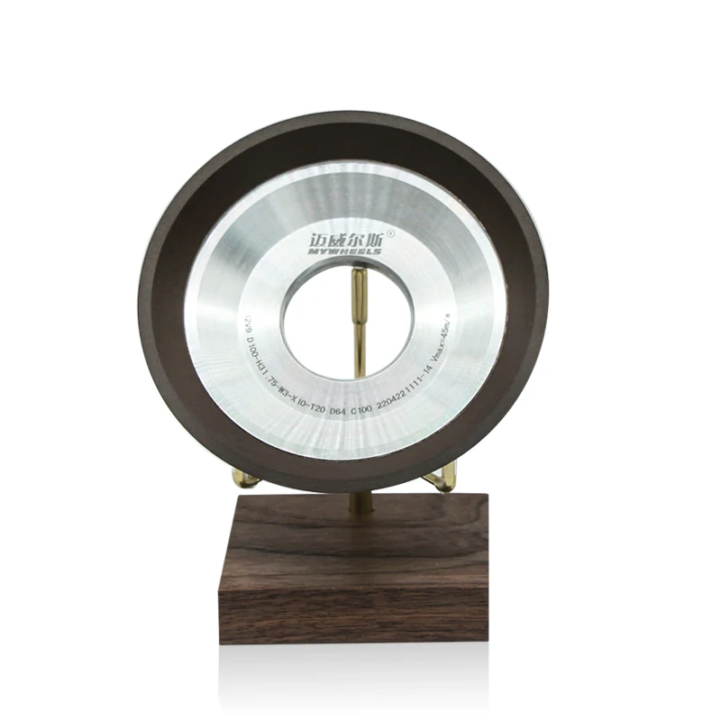 12V9 100X31.75X3X10X20T(1) Milling Cutter End-face Grinding Wheel for Tungsten Carbide HSS Stainless Drill Mill